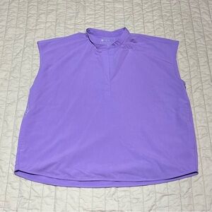 FIGS Women’s Rafaela Oversized Scrub Top - Size XXL - PO #2959 Lilac Dawn